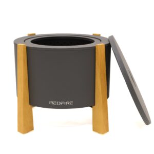 Lion Pellet Firepit Ash Grey